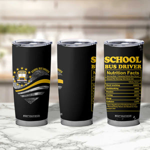 School Bus Driver Gifts Tumbler Cup Bus Driver Christmas Appreciation Gift TB10 Print Your Wear