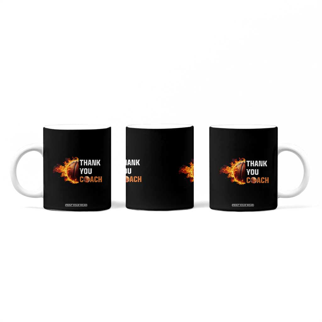 Basketball Coach Gifts Coffee Mug Thank You Coaches Appreciation Retirement Gift TB10 Print Your Wear