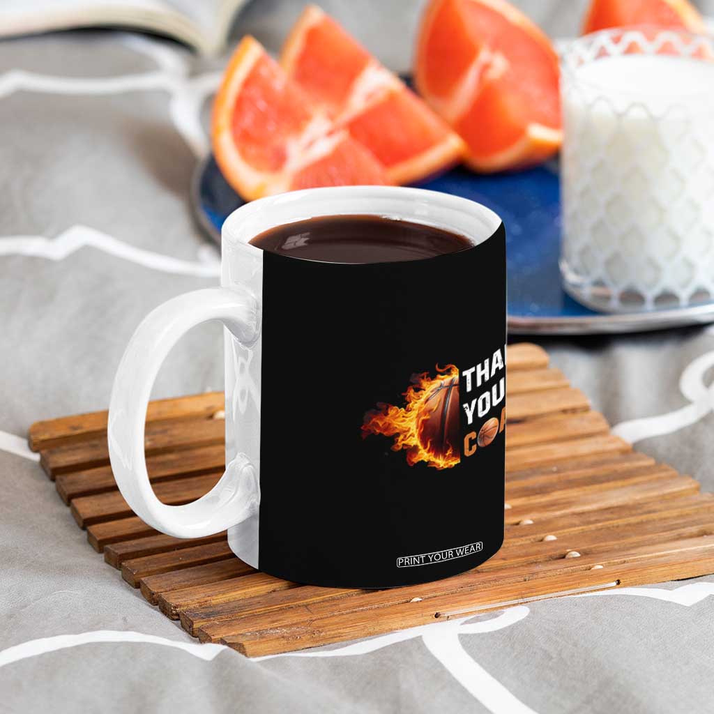 Basketball Coach Gifts Coffee Mug Thank You Coaches Appreciation Retirement Gift TB10 Print Your Wear