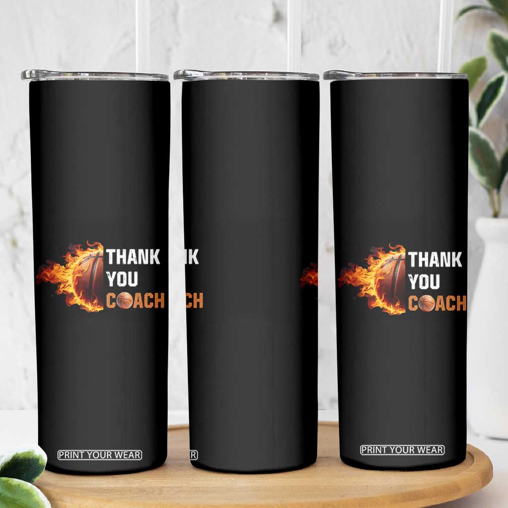 Basketball Coach Gifts Skinny Tumbler Thank You Coaches Appreciation Retirement Gift TB10 Print Your Wear