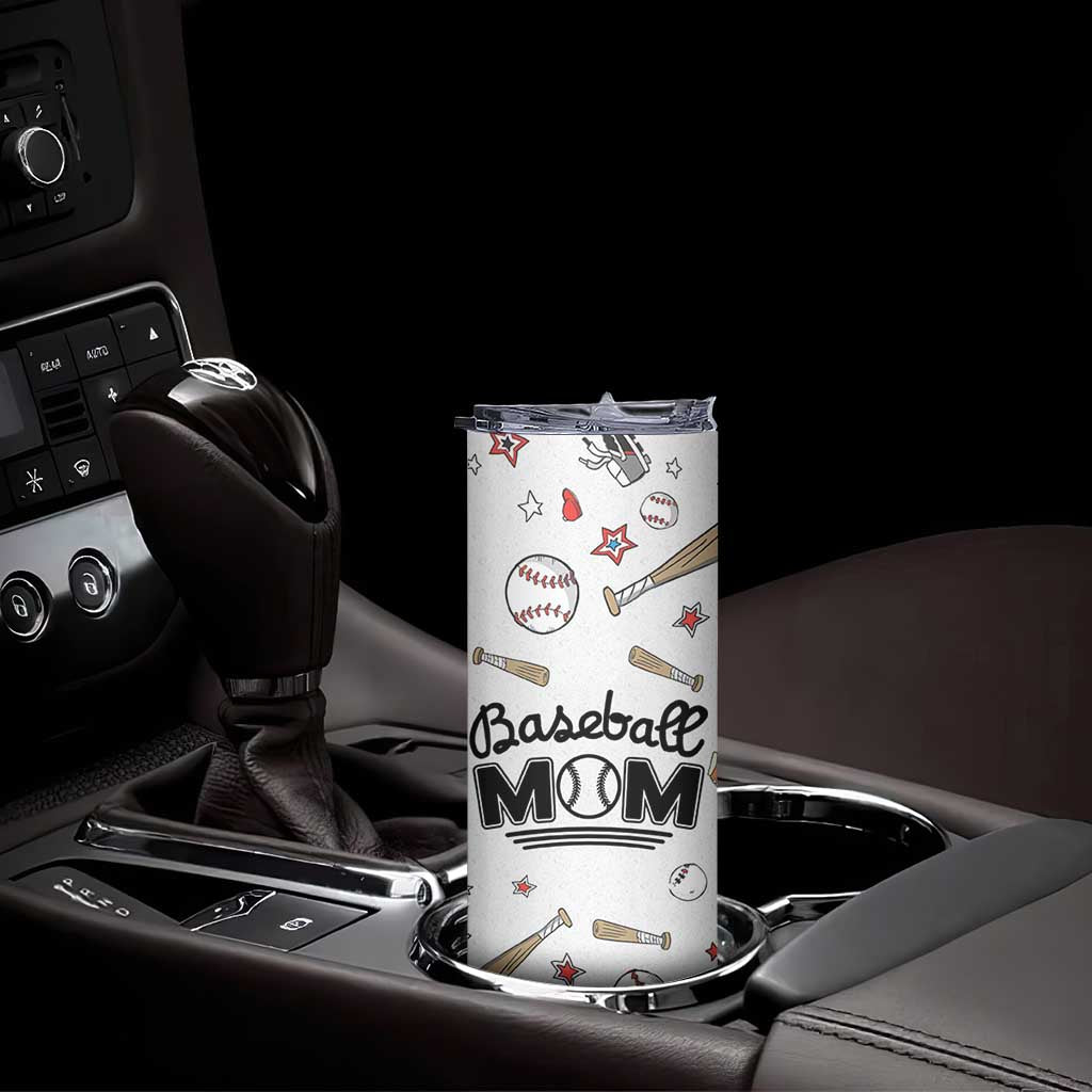 Baseball Mom Skinny Tumbler Mothers Day Birthday Gifts from Daughter Son TB10 Print Your Wear