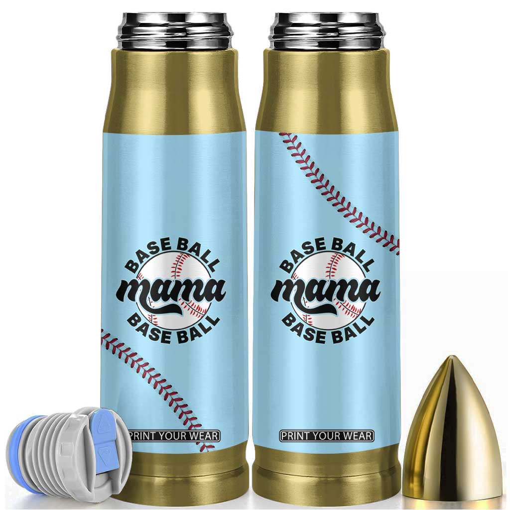 Baseball Mama Bullet Tumbler Mothers Day Birthday Gifts from Daughter Son TB10 Blue Print Your Wear