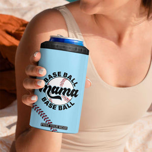 Baseball Mama 4 in 1 Can Cooler Tumbler Mothers Day Birthday Gifts from Daughter Son TB10 Print Your Wear