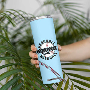 Baseball Mama Skinny Tumbler Mothers Day Birthday Gifts from Daughter Son TB10 Print Your Wear