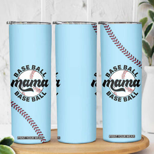Baseball Mama Skinny Tumbler Mothers Day Birthday Gifts from Daughter Son TB10 Print Your Wear