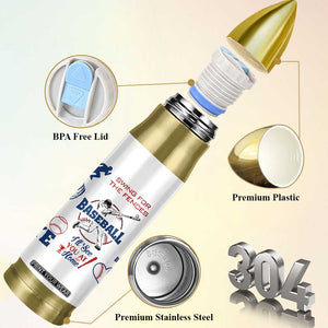 Baseball Players Bullet Tumbler Sports Lovers Coaches Gifts TB10 Print Your Wear