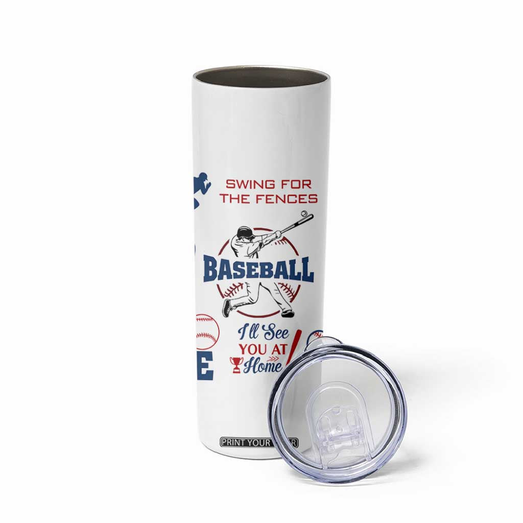 Baseball Players Skinny Tumbler Sports Lovers Coaches Gifts TB10 Print Your Wear