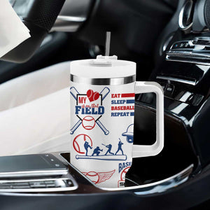 Baseball Players Tumbler With Handle Sports Lovers Coaches Gifts TB10 Print Your Wear