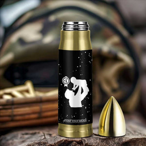 Father's Day Gift For Grandpa Bullet Tumbler Being A Dad is an Honor Being A Papa is Priceless TB10 Print Your Wear