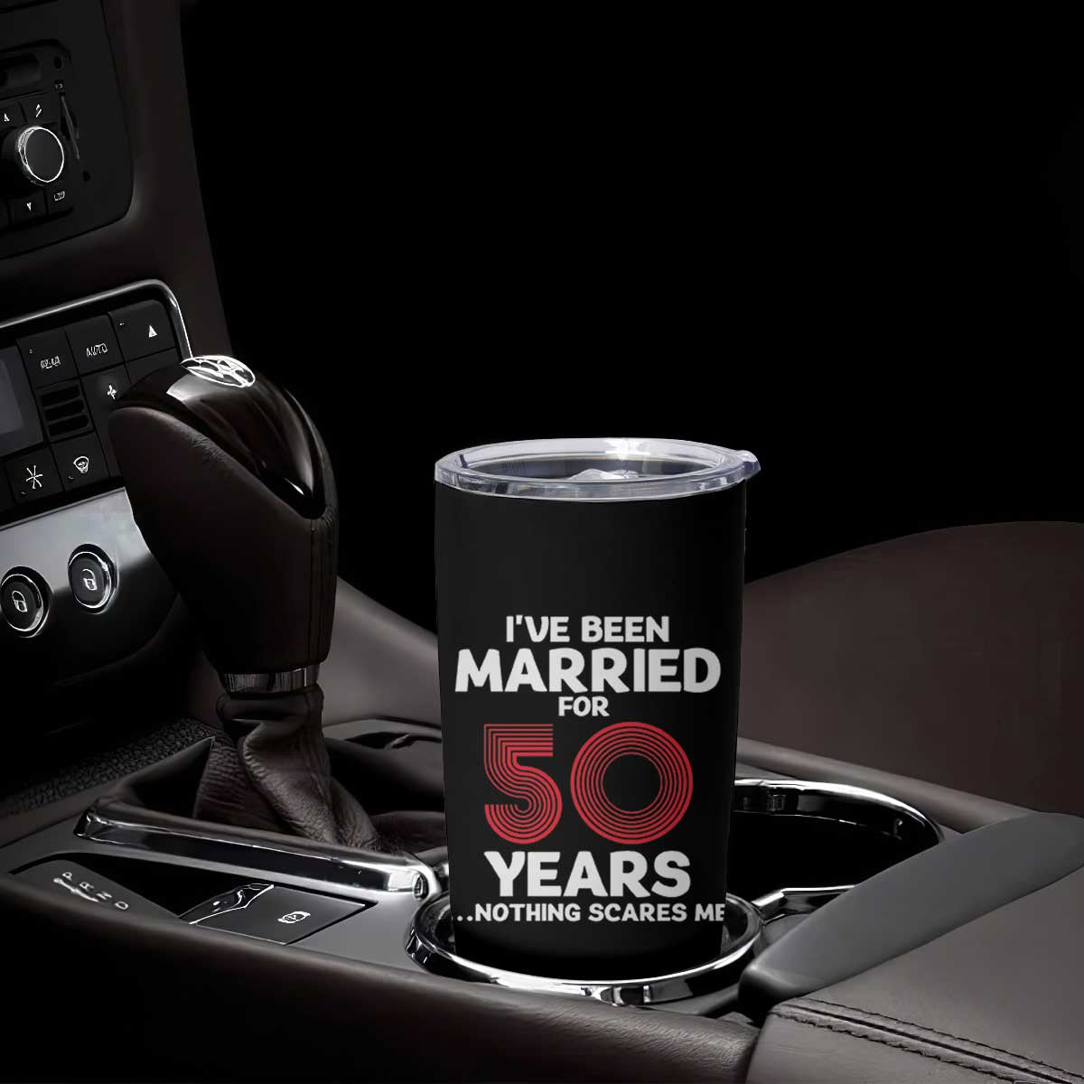Couples 50 Years Married Tumbler Cup Funny 50th Wedding Anniversary Gifts For Him Her TB10 Print Your Wear
