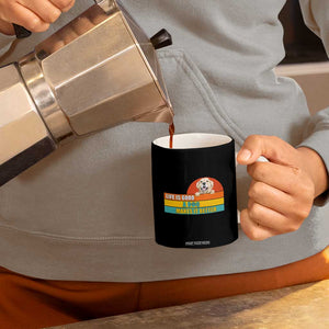 Gift For Dog Lovers Coffee Mug Cute Retro A Dog Makes It Better TB10 Print Your Wear