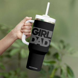 Girl Dad Tumbler With Handle Father's Day Gift For Dad From Daughter TB10 Print Your Wear