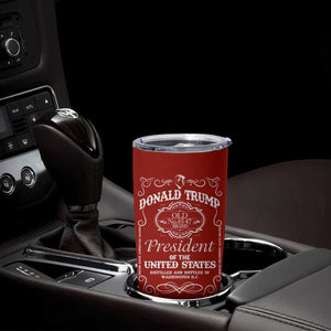 Trump 2024 Tumbler Cup President 45 47 Whiskey Sytle Red TB10 Print Your Wear