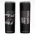 Trump 2024 Skinny Tumbler President 45 47 American Flag Black TB10 Black Print Your Wear