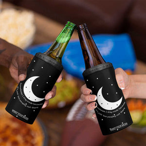 Funny Introvert 4 in 1 Can Cooler Tumbler Sometimes I Stay Inside Because It's Just Too Peopley Out There, Funny Saying Joke Gifts for Anti-social People TB10 Print Your Wear