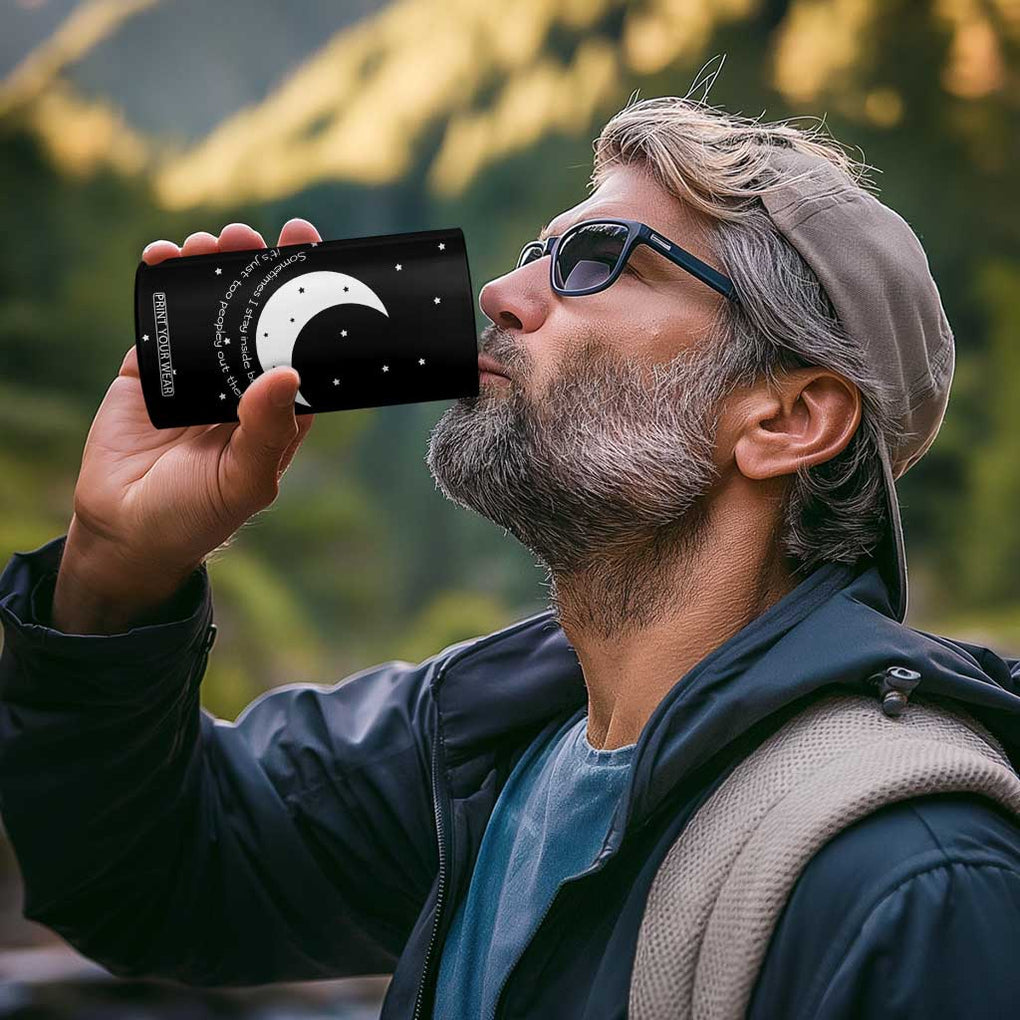 Funny Introvert 4 in 1 Can Cooler Tumbler Sometimes I Stay Inside Because It's Just Too Peopley Out There, Funny Saying Joke Gifts for Anti-social People TB10 Print Your Wear