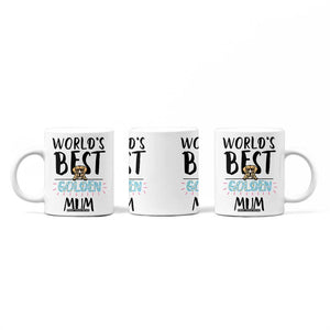 Golden Retriever Dog Mom Coffee Mug Gift For Dog Lovers Women New Puppy Fur Baby Owners TB10 Print Your Wear