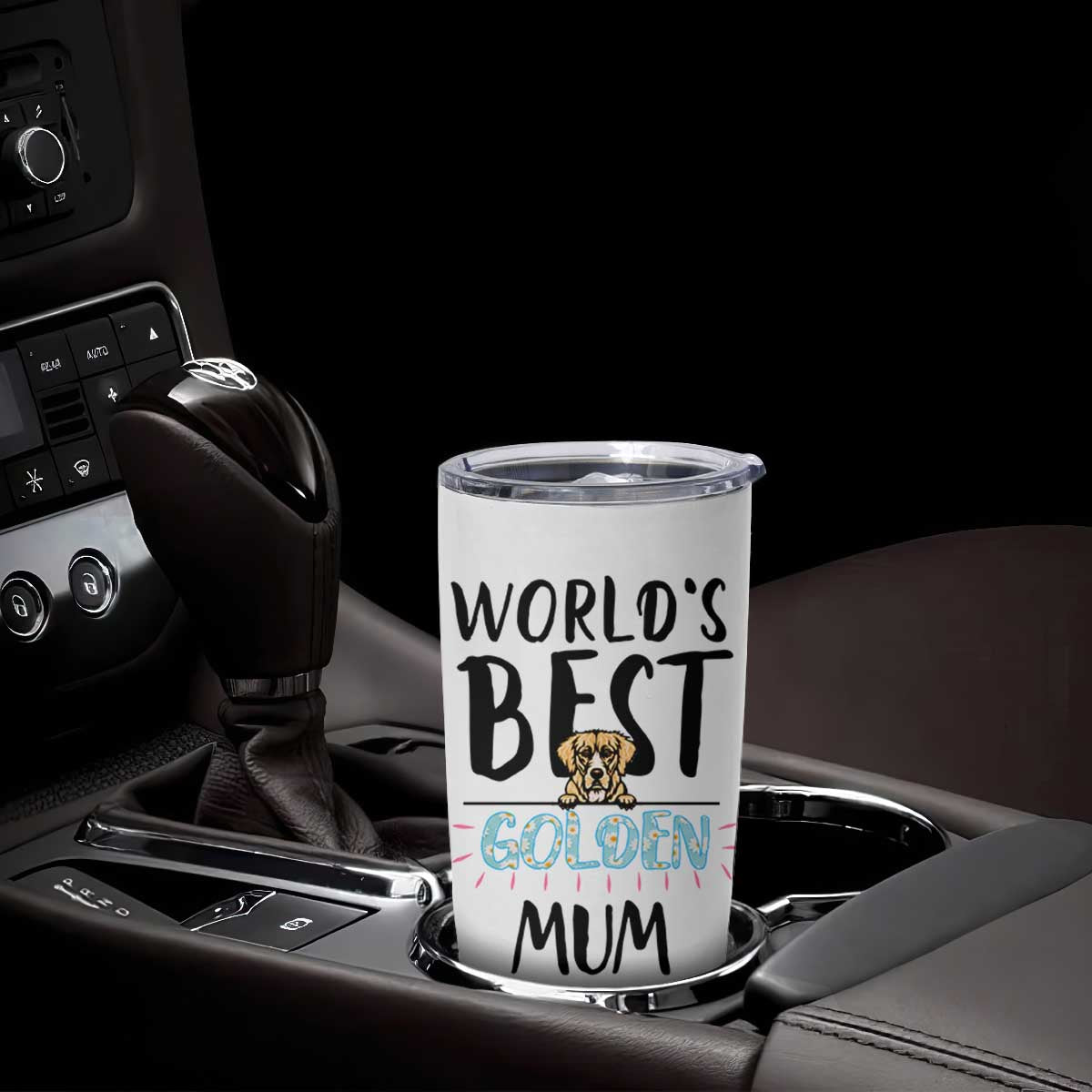 Golden Retriever Dog Mom Tumbler Cup Gift For Dog Lovers Women New Puppy Fur Baby Owners TB10 Print Your Wear