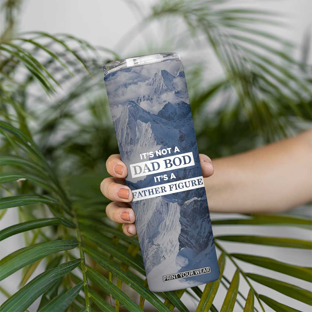 Gifts For Dad Skinny Tumbler Its Not a Dad Bod Its a Father Figure Funny Fathers Day Gift TB10 Print Your Wear