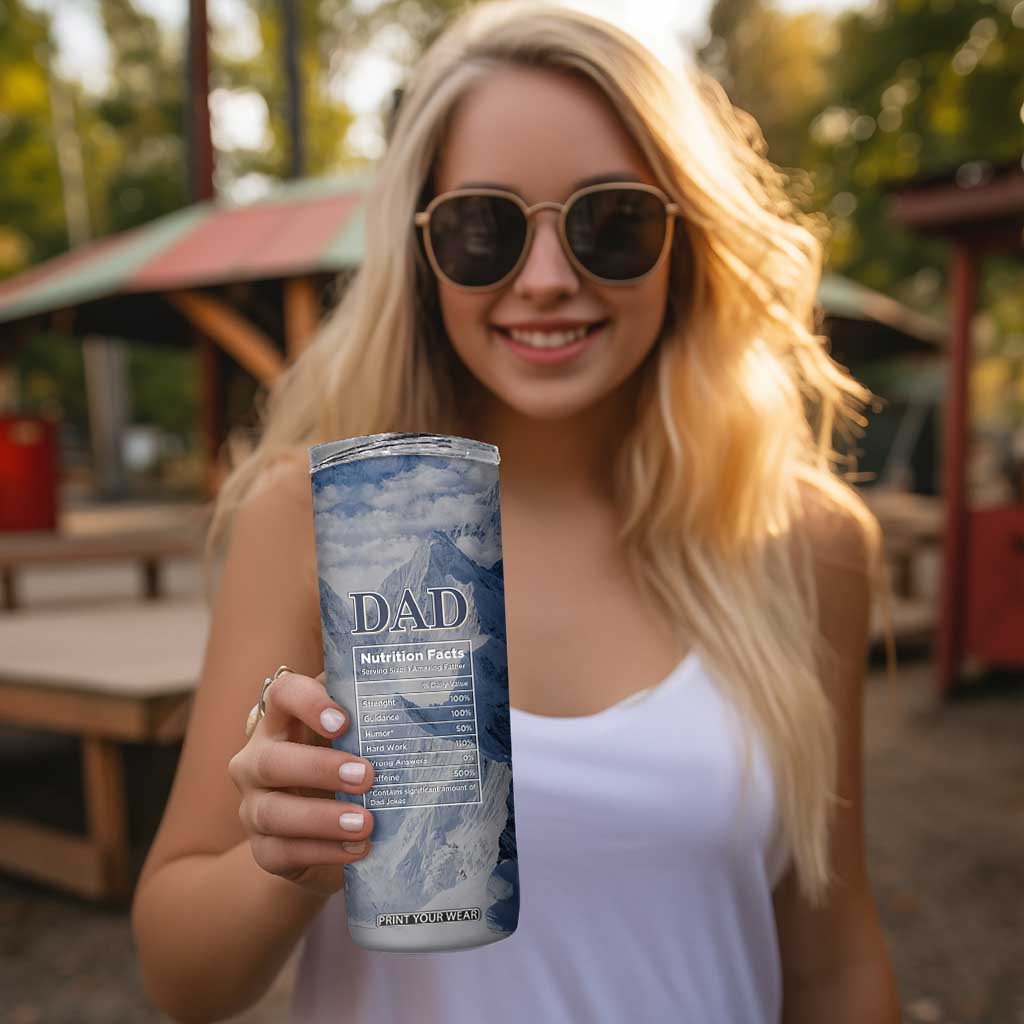 Gifts For Dad Skinny Tumbler Its Not a Dad Bod Its a Father Figure Funny Fathers Day Gift TB10 Print Your Wear