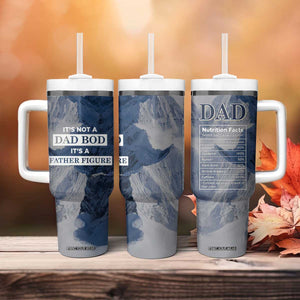 Gifts For Dad Tumbler With Handle Its Not a Dad Bod Its a Father Figure Funny Fathers Day Gift TB10 Print Your Wear