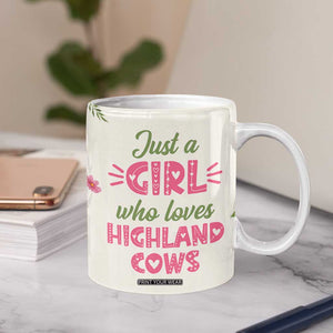 Highland Cow Gifts For Women Coffee Mug Cow Lover Farming Gifts For Cowgirls Farmers TB10 Print Your Wear