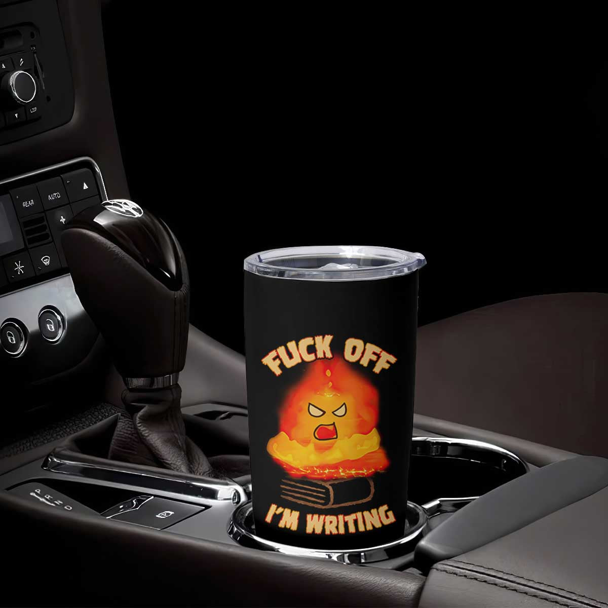 Fck Off Im Writing Tumbler Cup Writer Gfts For Author Warning Cup TB10 Print Your Wear