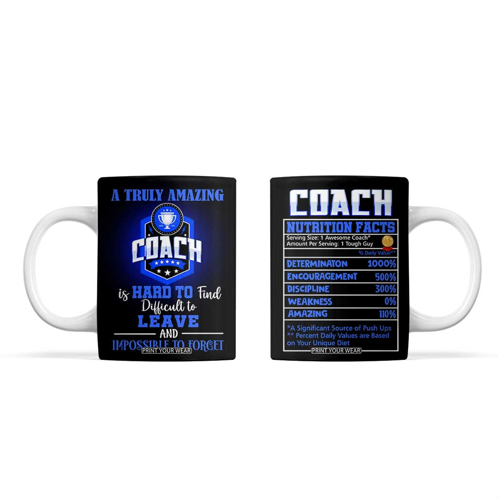 Coach Appreciation Gifts Coffee Mug Retirement Christmas Birthday Sports Coaches Gift TB10 Black Print Your Wear