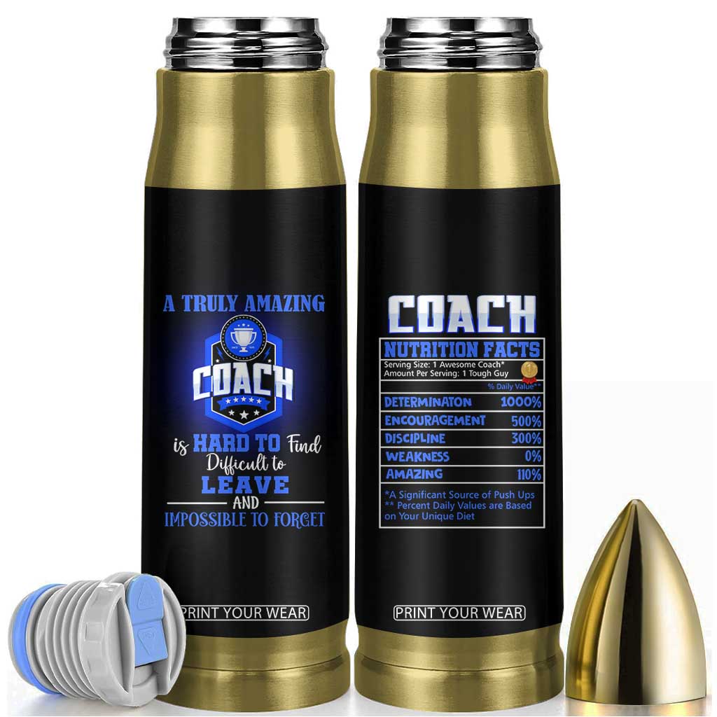 Coach Appreciation Gifts Bullet Tumbler Retirement Christmas Birthday Sports Coaches Gift TB10 Black Print Your Wear
