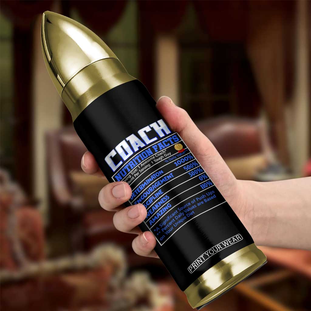 Coach Appreciation Gifts Bullet Tumbler Retirement Christmas Birthday Sports Coaches Gift TB10 Print Your Wear