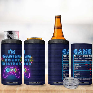 Gaming Gifts 4 in 1 Can Cooler Tumbler Video Game Gamer Gift For Son Teen Boy Girl TB10 Print Your Wear