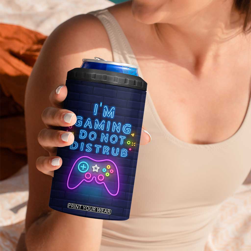 Gaming Gifts 4 in 1 Can Cooler Tumbler Video Game Gamer Gift For Son Teen Boy Girl TB10 Print Your Wear