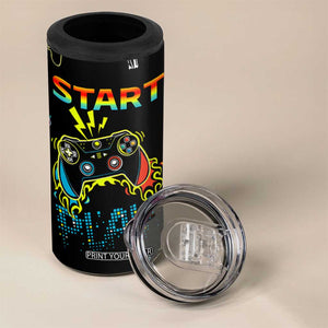 Gaming Gifts For Men Boys 4 in 1 Can Cooler Tumbler Gamer Birthday Gift Gamings Stuff TB10 Print Your Wear
