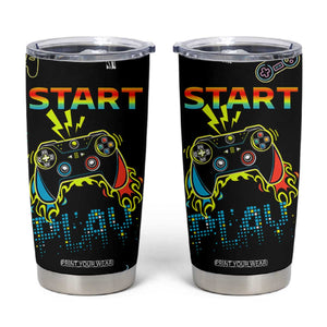 Gaming Gifts For Men Boys Tumbler Cup Gamer Birthday Gift Gamings Stuff TB10 Black Print Your Wear