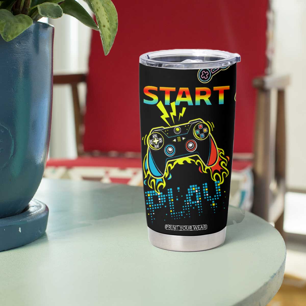 Gaming Gifts For Men Boys Tumbler Cup Gamer Birthday Gift Gamings Stuff TB10 Print Your Wear