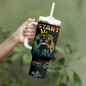 Gaming Gifts For Men Boys Tumbler With Handle Gamer Birthday Gift Gamings Stuff TB10 Print Your Wear