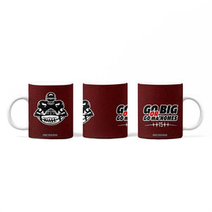 KC Football Coffee Mug Go Big Or Go Home Funny Gameday TB10 Print Your Wear