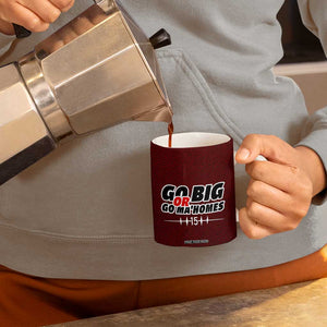 KC Football Coffee Mug Go Big Or Go Home Funny Gameday TB10 Print Your Wear
