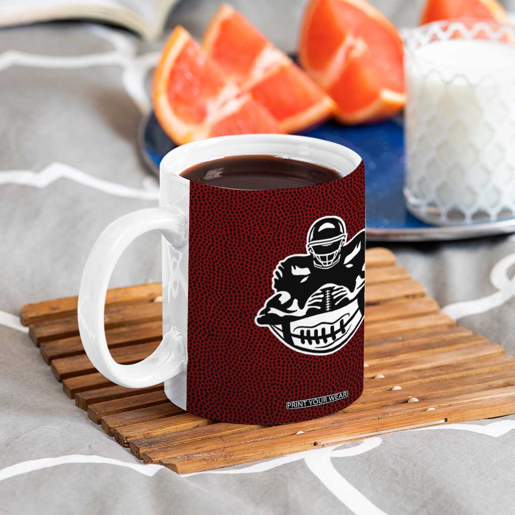 KC Football Coffee Mug Go Big Or Go Home Funny Gameday TB10 Print Your Wear