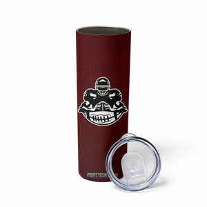 KC Football Skinny Tumbler Go Big Or Go Home Funny Gameday TB10 Print Your Wear