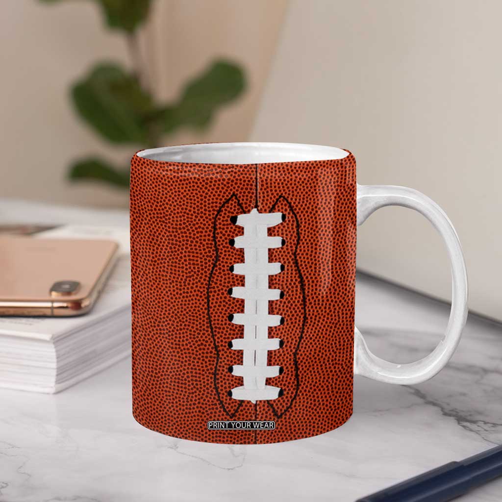 Football Lovers Coffee Mug Touchdown Season American Flag TB10 Print Your Wear
