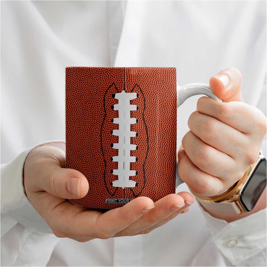 Football Lovers Coffee Mug Touchdown Season American Flag TB10 Print Your Wear
