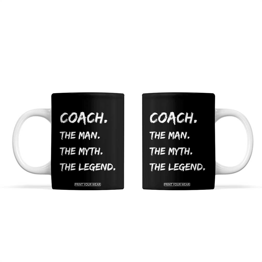 Coach Appreciation Gifts Coffee Mug Thank You Coach Coaches Gifts TB10 Black Print Your Wear
