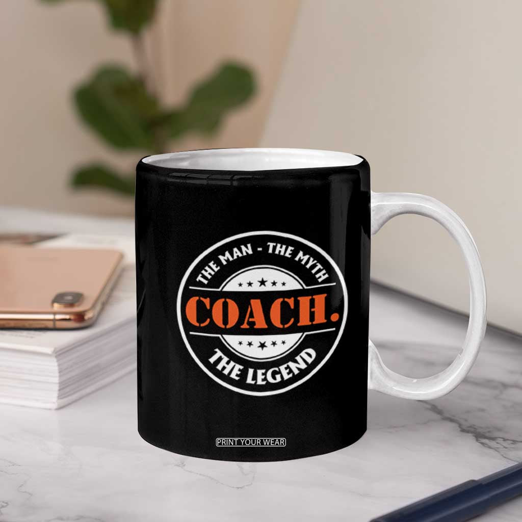 Coach Appreciation Gifts Coffee Mug Thank You Coach Coaches Retirement Birthday Present Ideas TB10 Print Your Wear