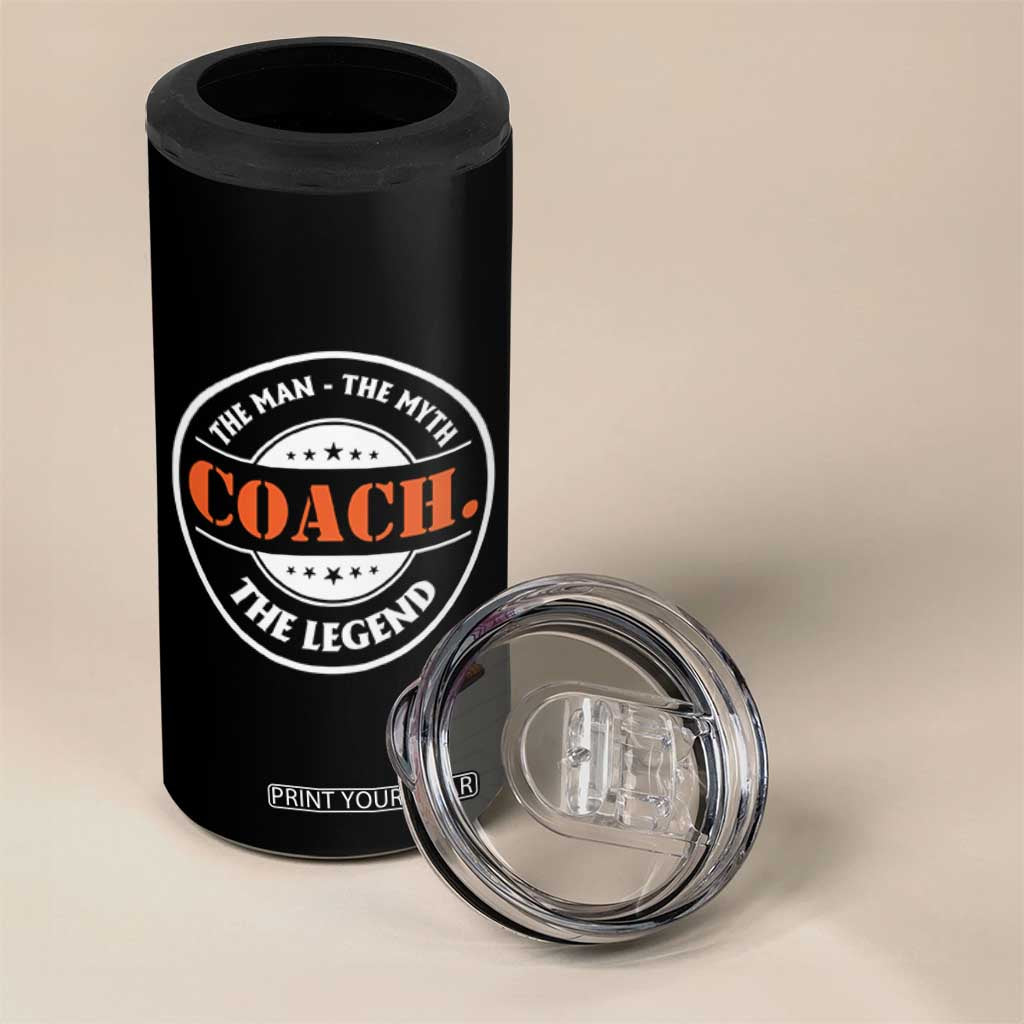 Coach Appreciation Gifts 4 in 1 Can Cooler Tumbler Thank You Coach Coaches Retirement Birthday Present Ideas TB10 Print Your Wear