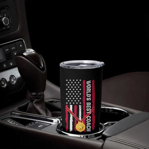 Best Coach Appreciation Gifts Tumbler Cup Thank You Coach Coaches Appreciation Gifts US Flag TB10 Print Your Wear