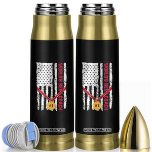 Coach Gifts Bullet Tumbler World's Best Coach Appreciation Gifts US Flag TB10 Black Print Your Wear