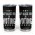 Harris Walz 2024 Election Tumbler Cup My Black Job Is Voting Democracy TB10 Black Print Your Wear
