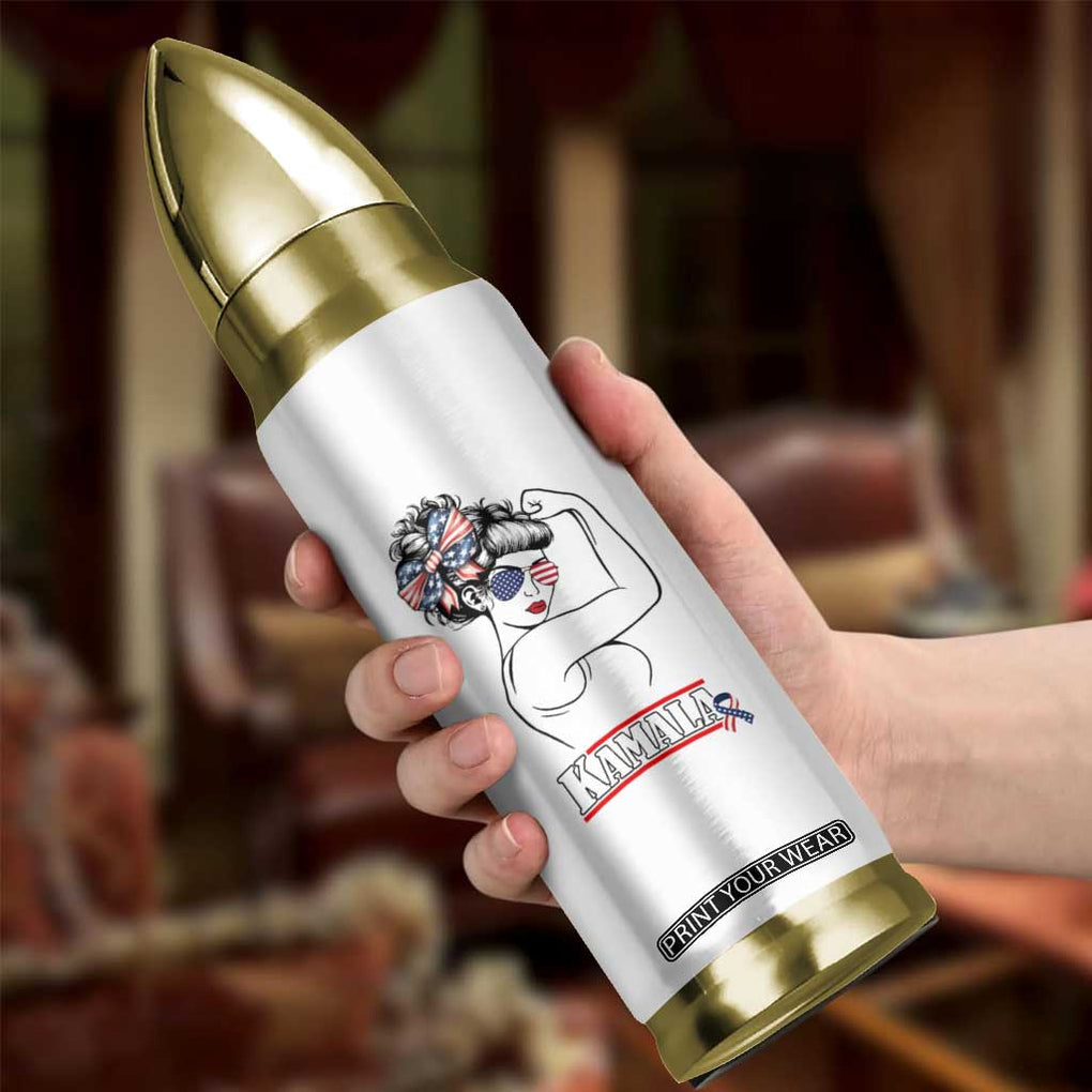 Harris 2024 Bullet Tumbler Ladies Voting Kamala Presidential Election TB10 Print Your Wear