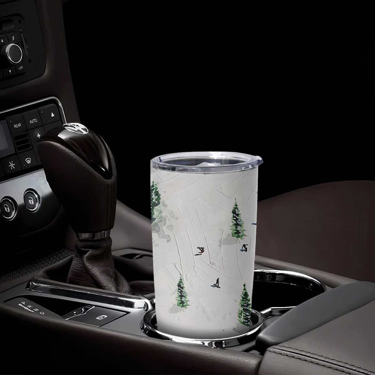 Skiing Gifts Tumbler Cup Funny Ski Gift for Skiers Downhill Skiing TB10 Print Your Wear